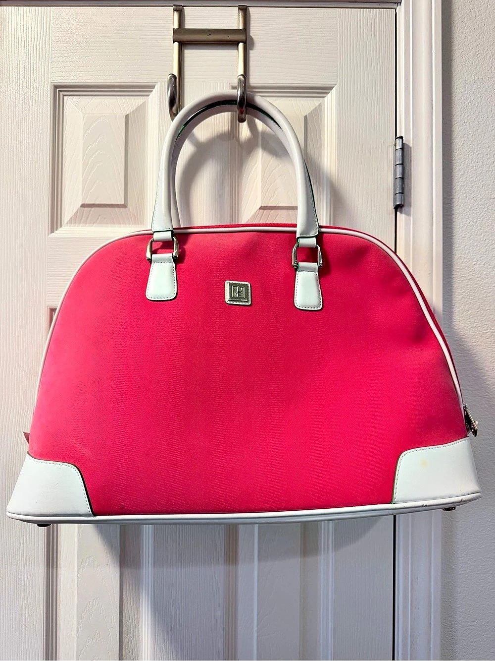 Diane von Furstenberg bag Geometric Pink & White